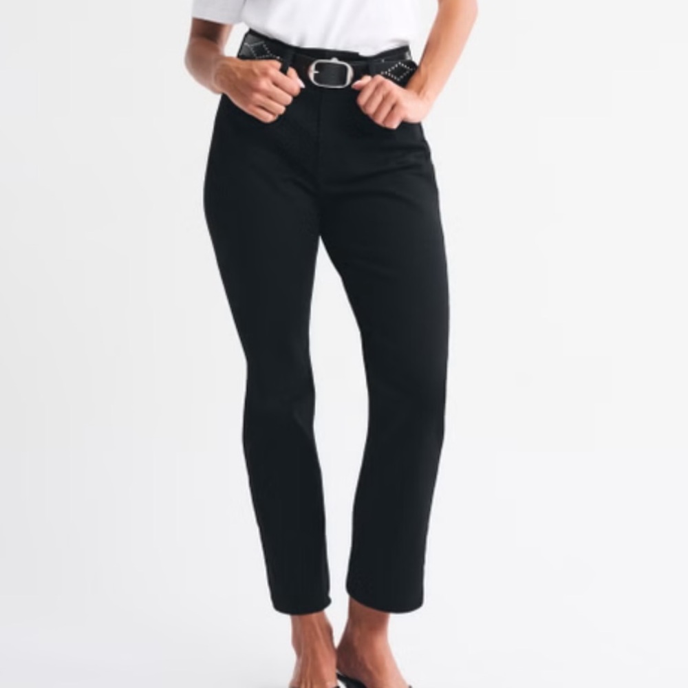 Curve Love Ankle Straight Ultra High Rise